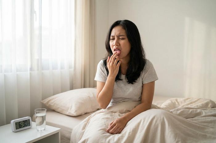 Kenapa Mulut Terasa Pahit Saat Bangun Tidur? Ini Penyebabnya